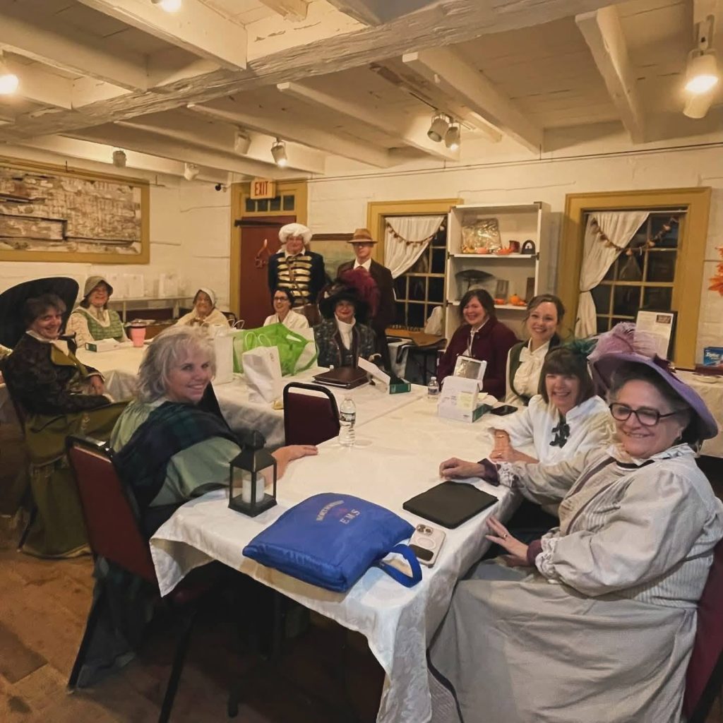 attendees of the Lantern Tour event
